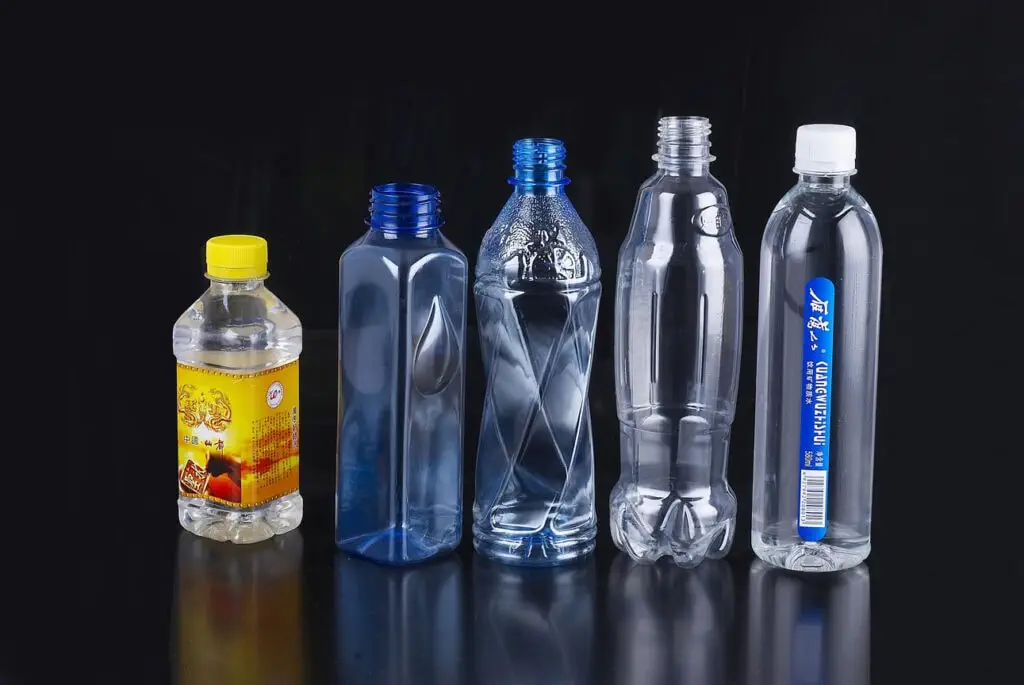 plastic bottles