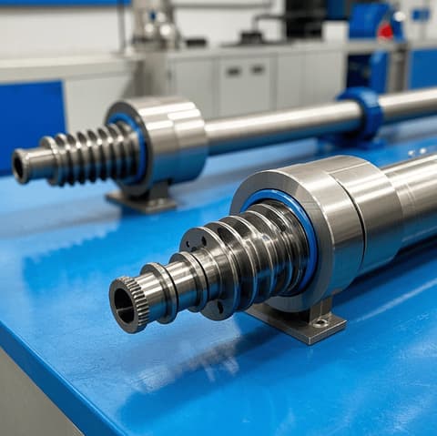 Meshing screw